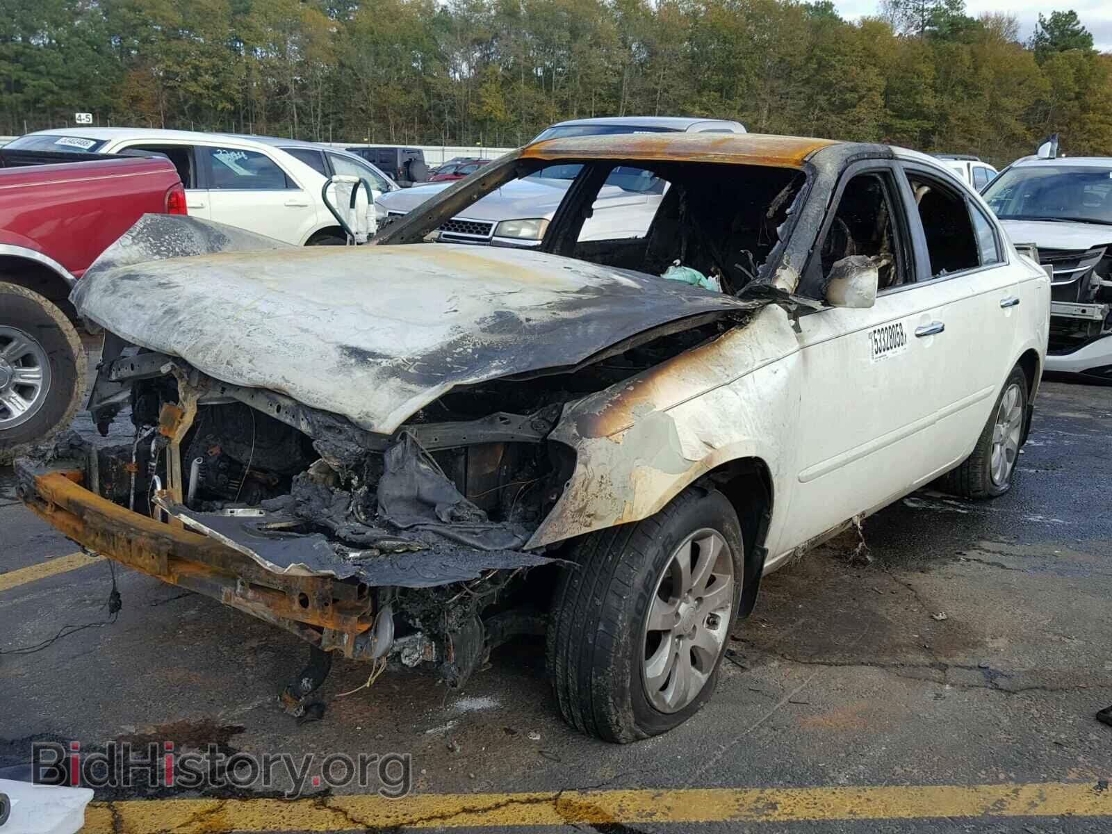 2008 KIA OPTIMA - VIN: KNAGE123985212100 - Фото 2