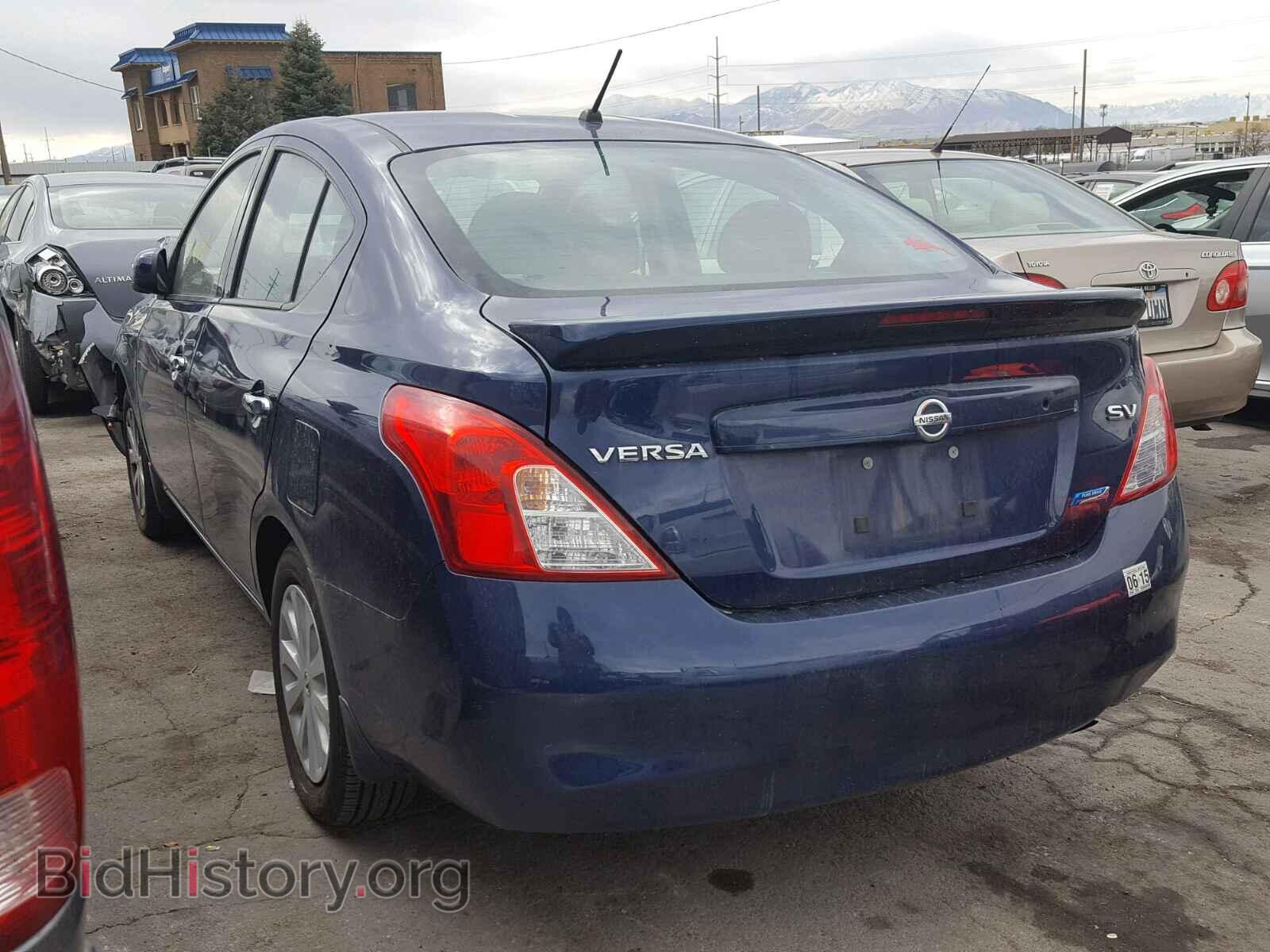 2014 NISSAN VERSA - VIN: 3N1CN7AP8EL876900 - Фото 3