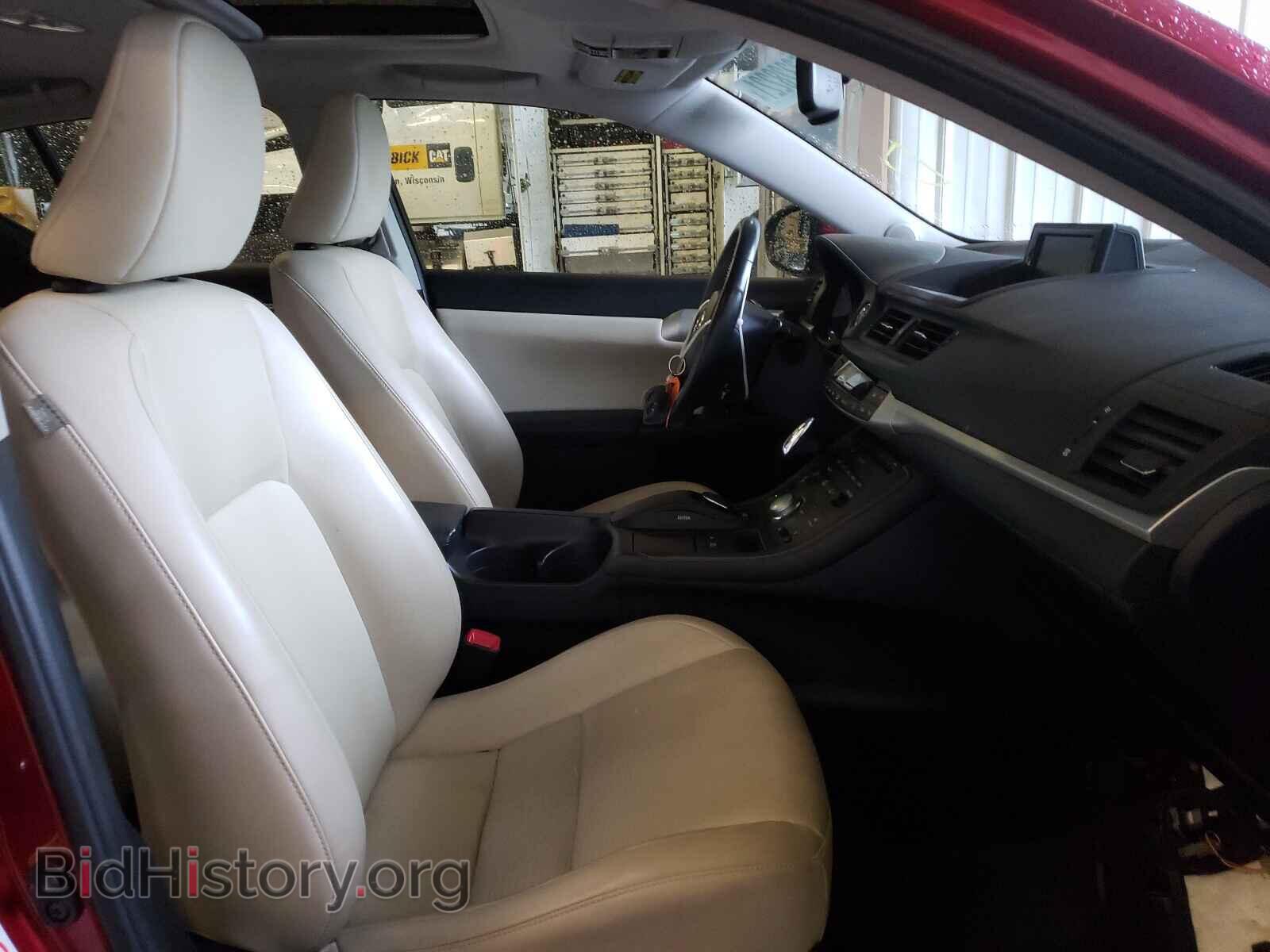 2012 LEXUS CT 200 - VIN: JTHKD5BH5C2104326 - Фото 5