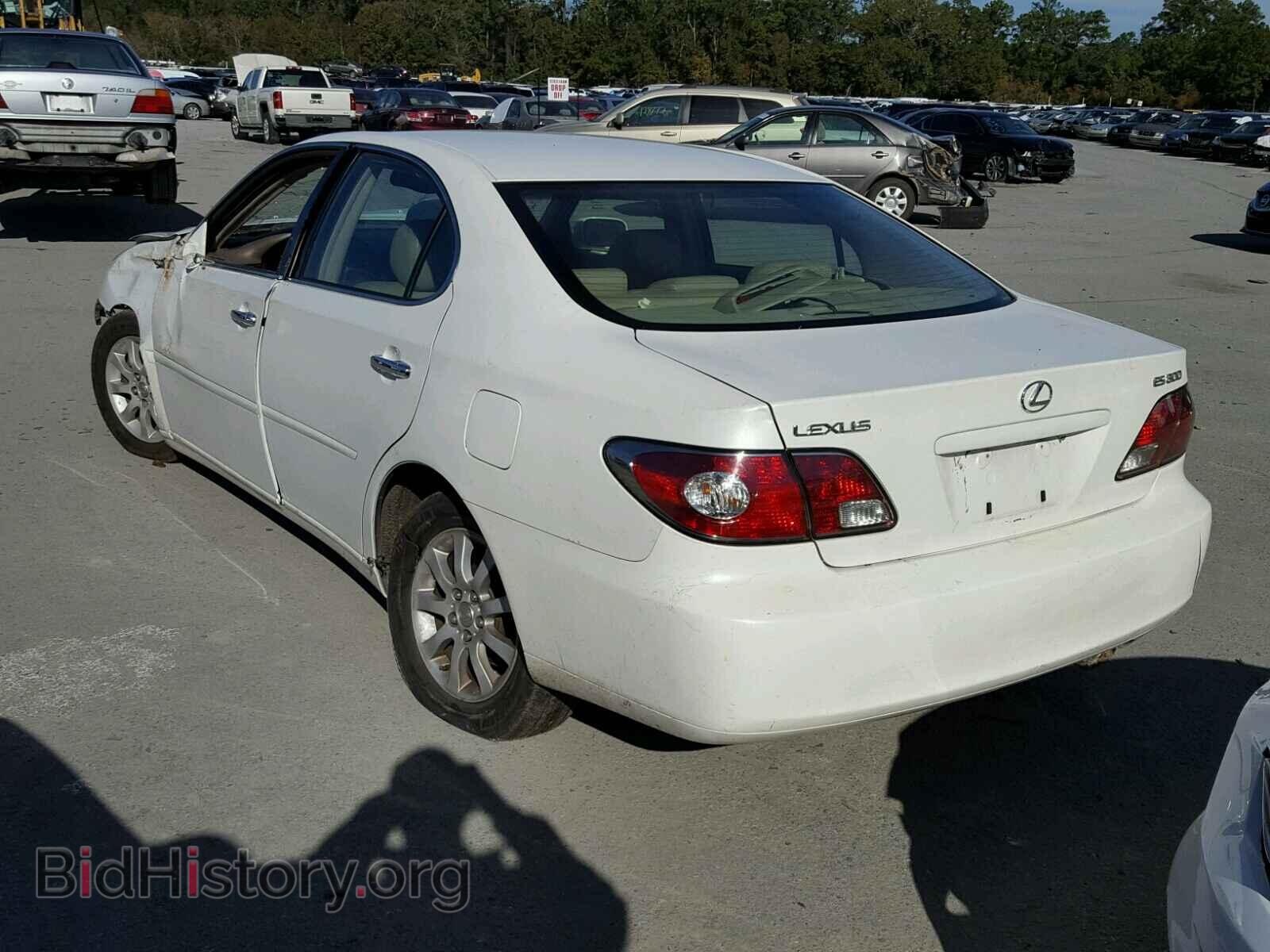 2003 LEXUS ES300 - VIN: JTHBF30G336002444 - Фото 3
