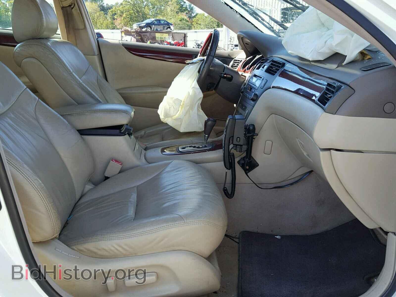 2003 LEXUS ES300 - VIN: JTHBF30G336002444 - Фото 5