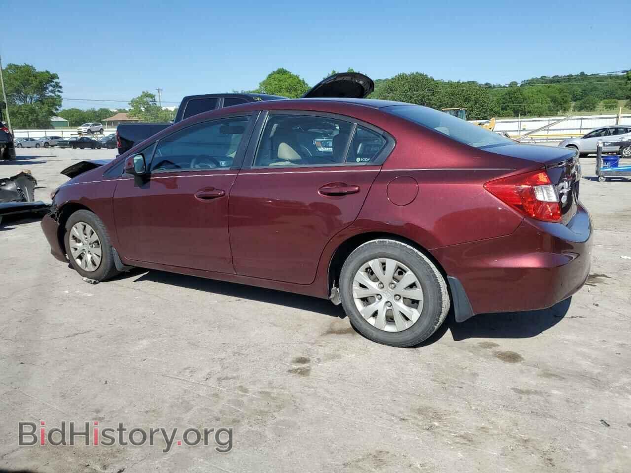 2012 HONDA CIVIC - VIN: 19XFB2F5XCE052590 - Фото 2