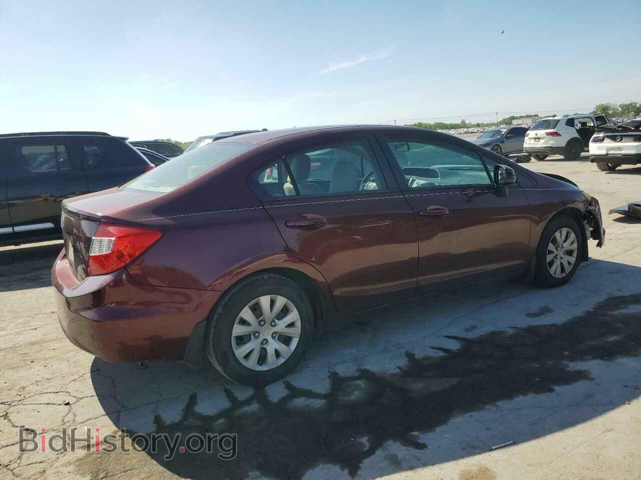 2012 HONDA CIVIC - VIN: 19XFB2F5XCE052590 - Фото 3