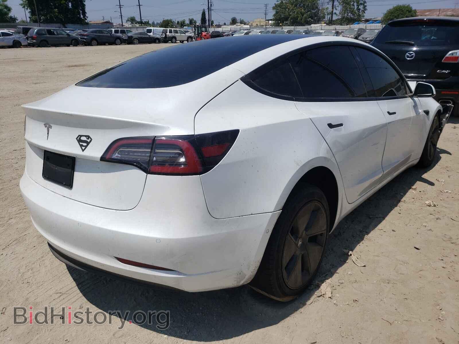 2021 TESLA MODEL 3 - VIN: 5YJ3E1EA5MF873773 - Photo 4