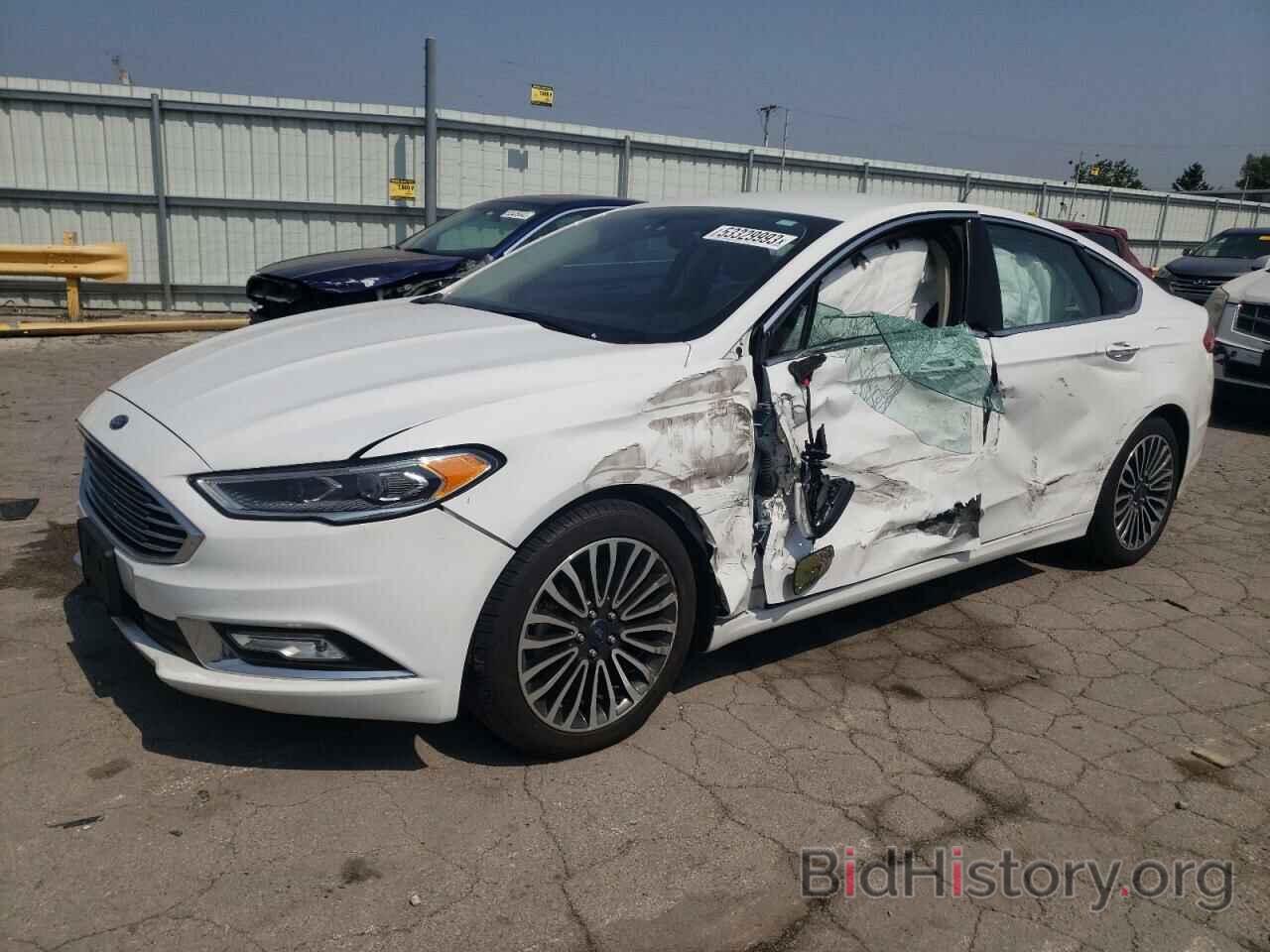 Photo 3FA6P0RU5JR219040 - FORD FUSION 2018