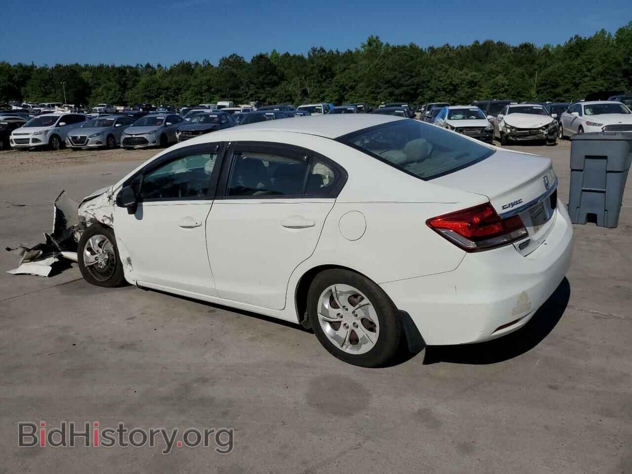 2014 HONDA CIVIC - VIN: 2HGFB2F50EH528886 - Фото 2