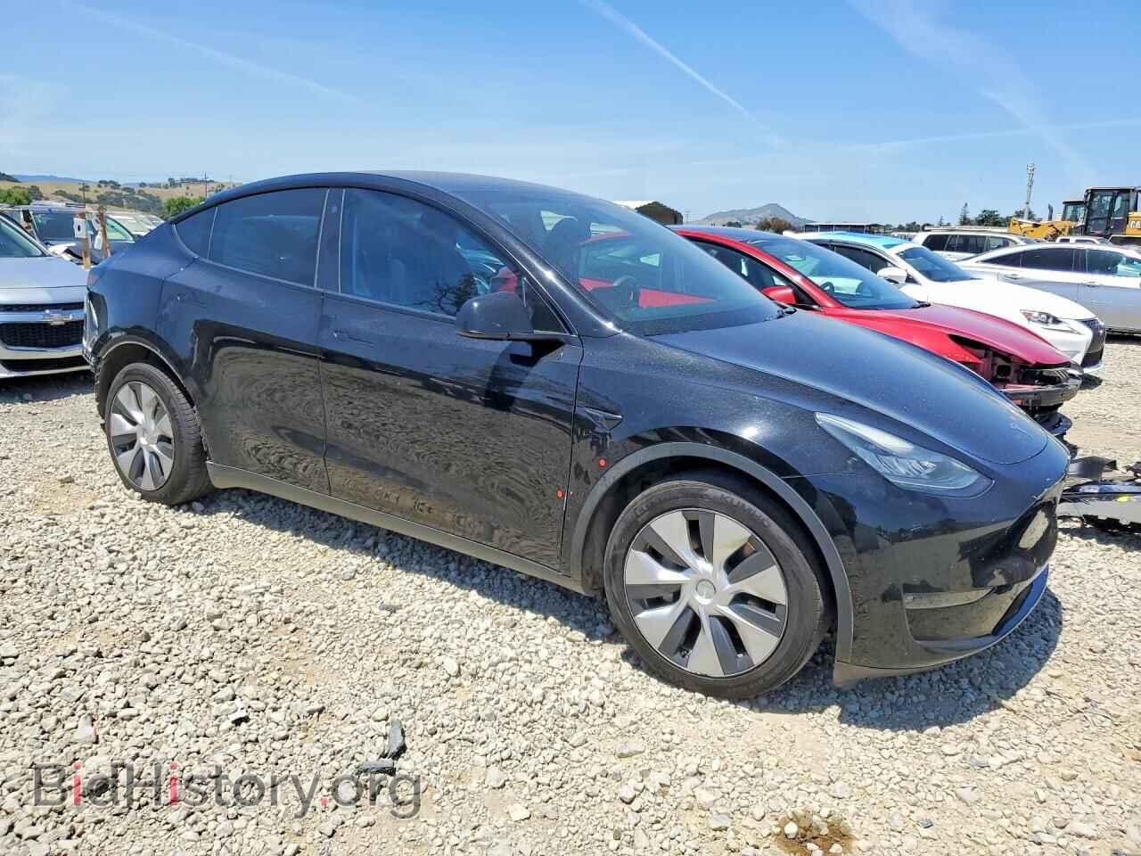 2021 TESLA MODEL Y - VIN: 5YJYGDEEXMF105419 - Фото 4
