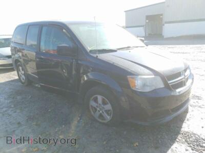 2011 Dodge CARAVAN Grand Cara, blue — VIN 2D4RN3DG8BR616445, Copart