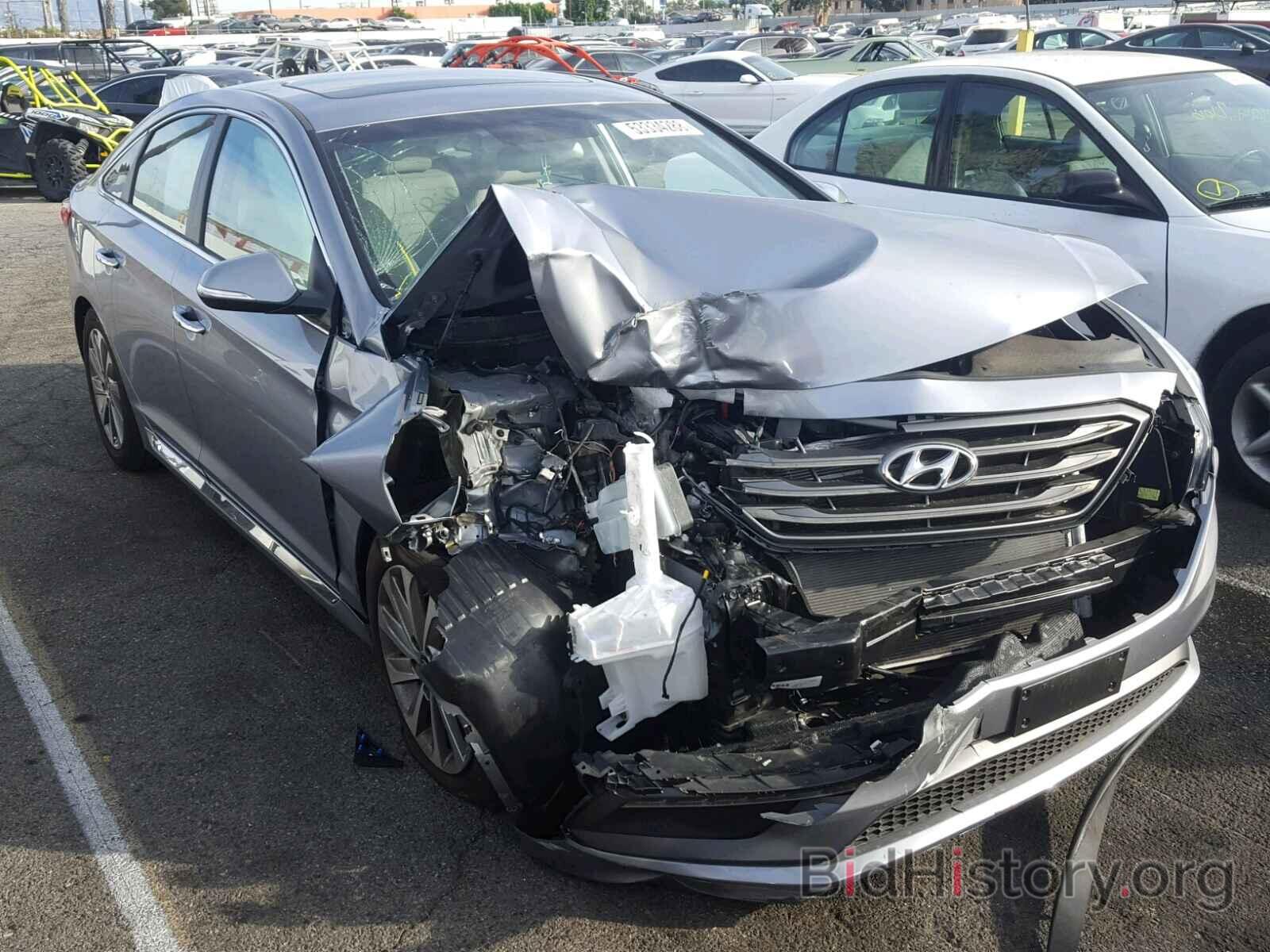 Photo 5NPE34AF1HH533982 - HYUNDAI SONATA 2017