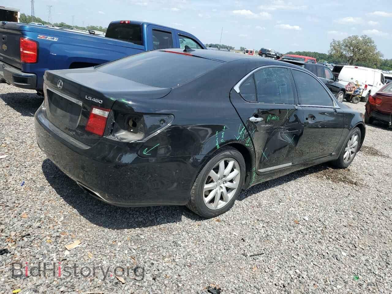 2007 LEXUS LS460 - VIN: JTHBL46FX75050127 - Фото 3