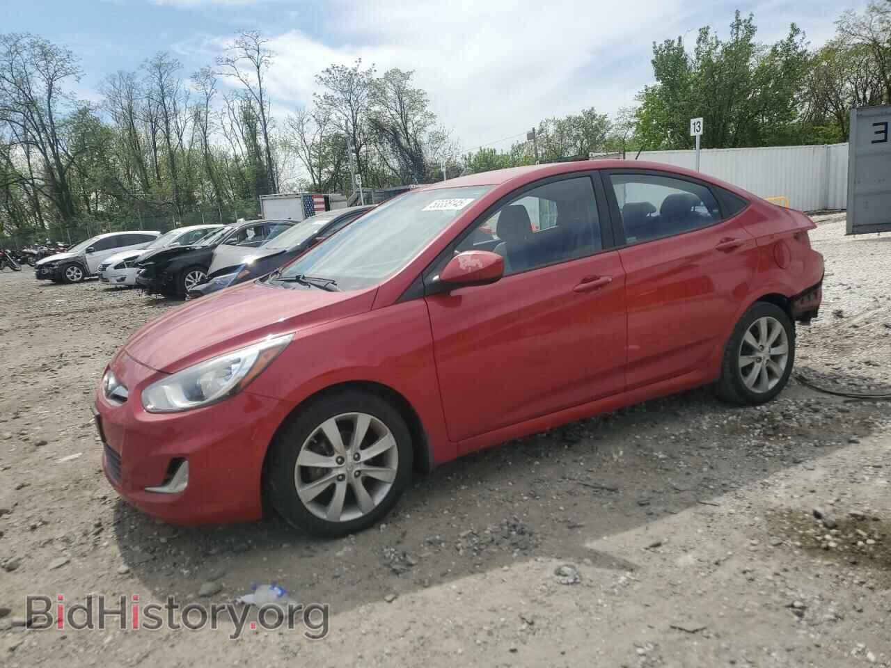 Фотография KMHCU4AE5CU180992 - HYUNDAI ACCENT 2012