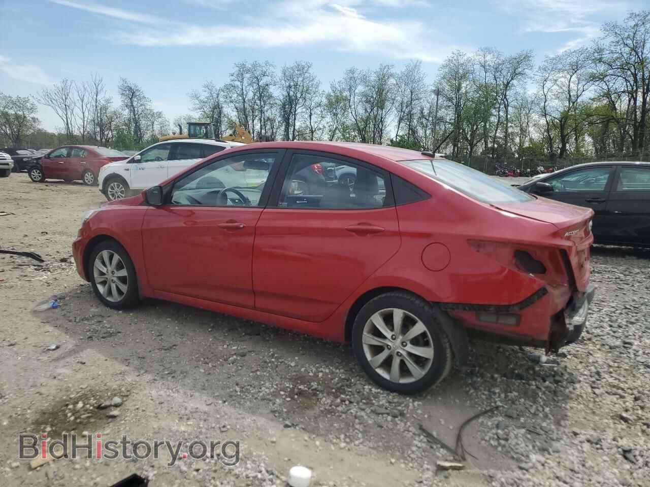2012 HYUNDAI ACCENT - VIN: KMHCU4AE5CU180992 - Фото 2