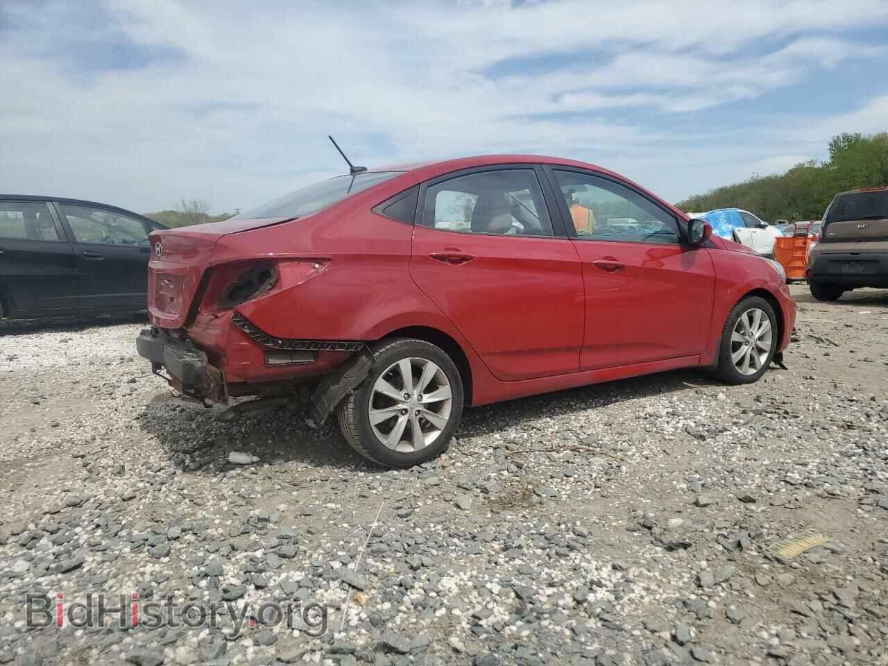 2012 HYUNDAI ACCENT - VIN: KMHCU4AE5CU180992 - Фото 3