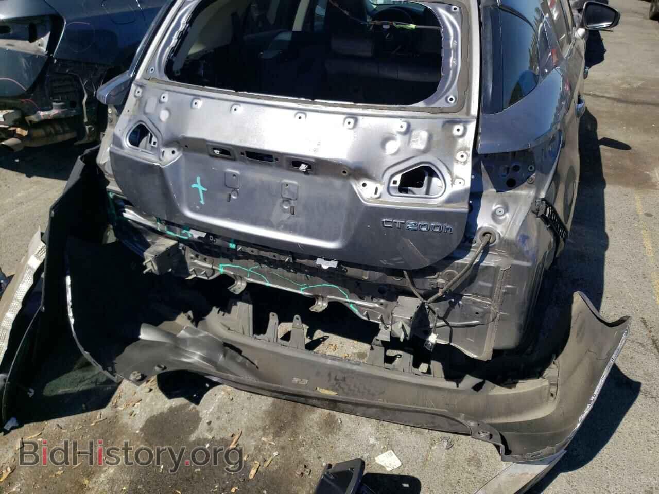 2014 LEXUS CT 200 - VIN: JTHKD5BH8E2201300 - Фото 9