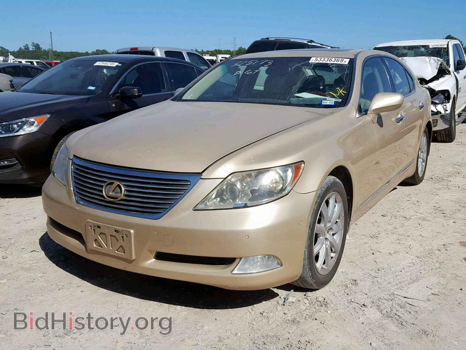 2007 LEXUS LS460 - VIN: JTHBL46F275018434 - Фото 2