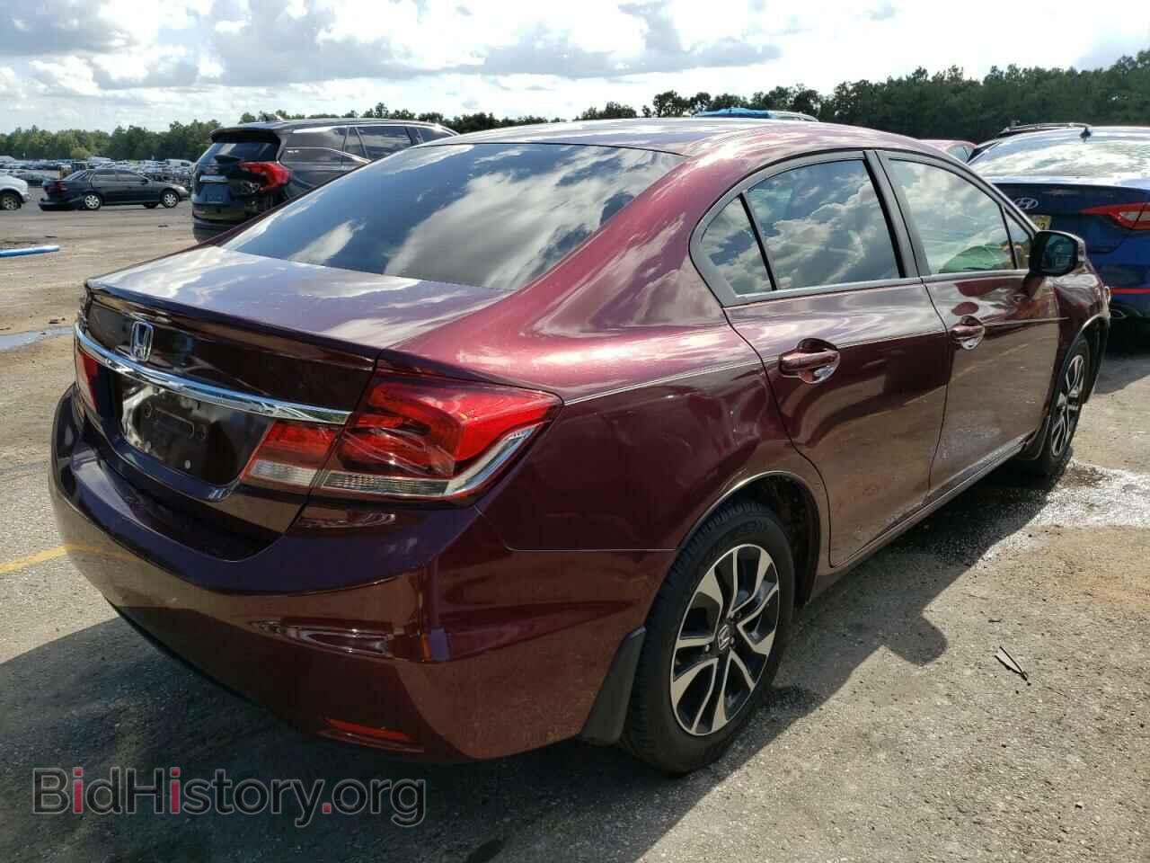 2013 HONDA CIVIC - VIN: 19XFB2F82DE079973 - Фото 4
