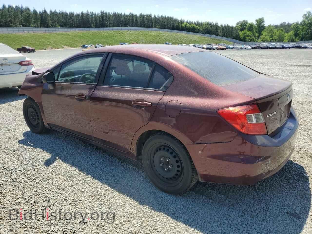 2012 HONDA CIVIC - VIN: 2HGFB2F59CH571491 - Фото 2