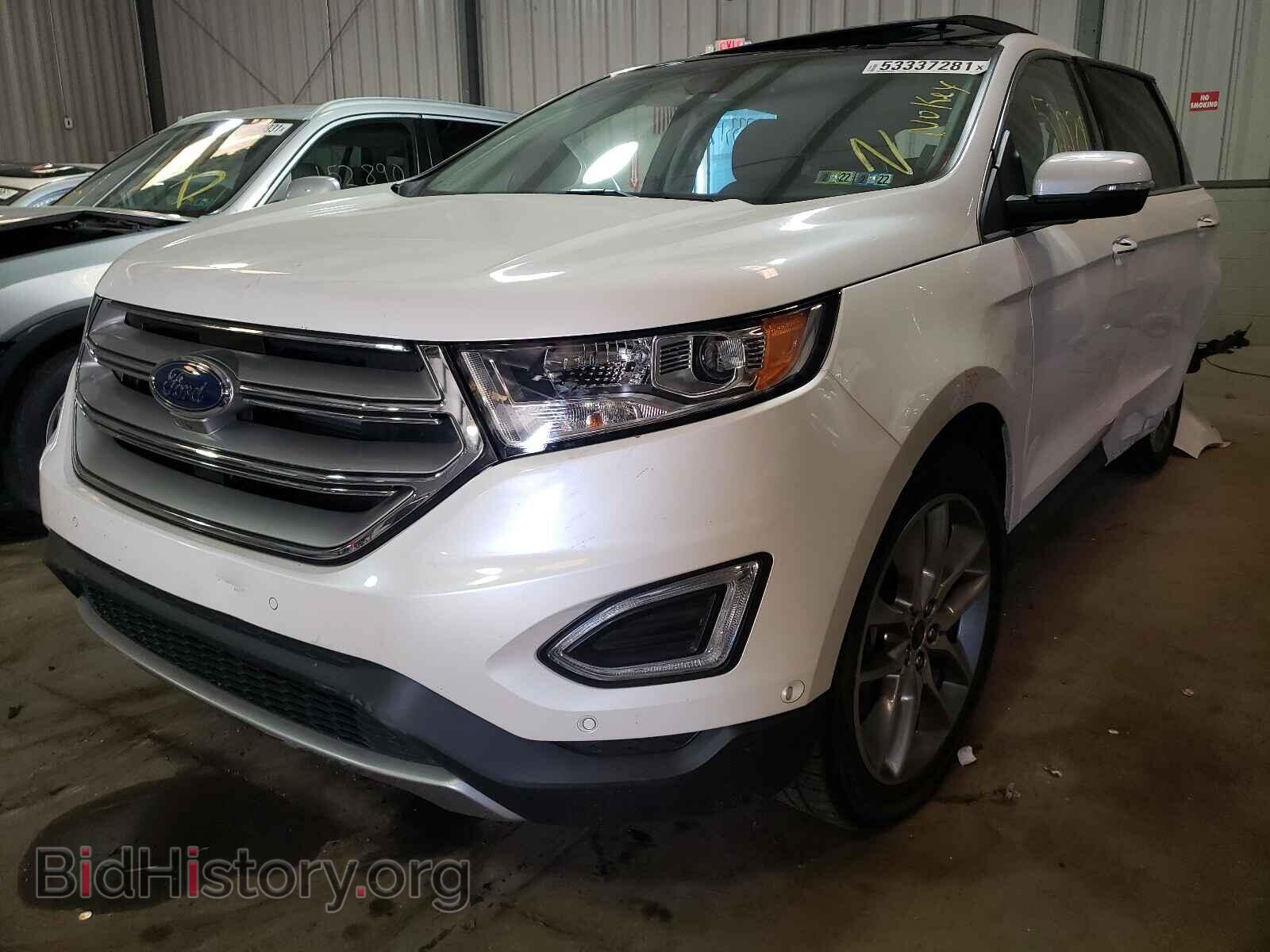 2017 FORD EDGE - VIN: 2FMPK4K80HBB41515 - Фото 2