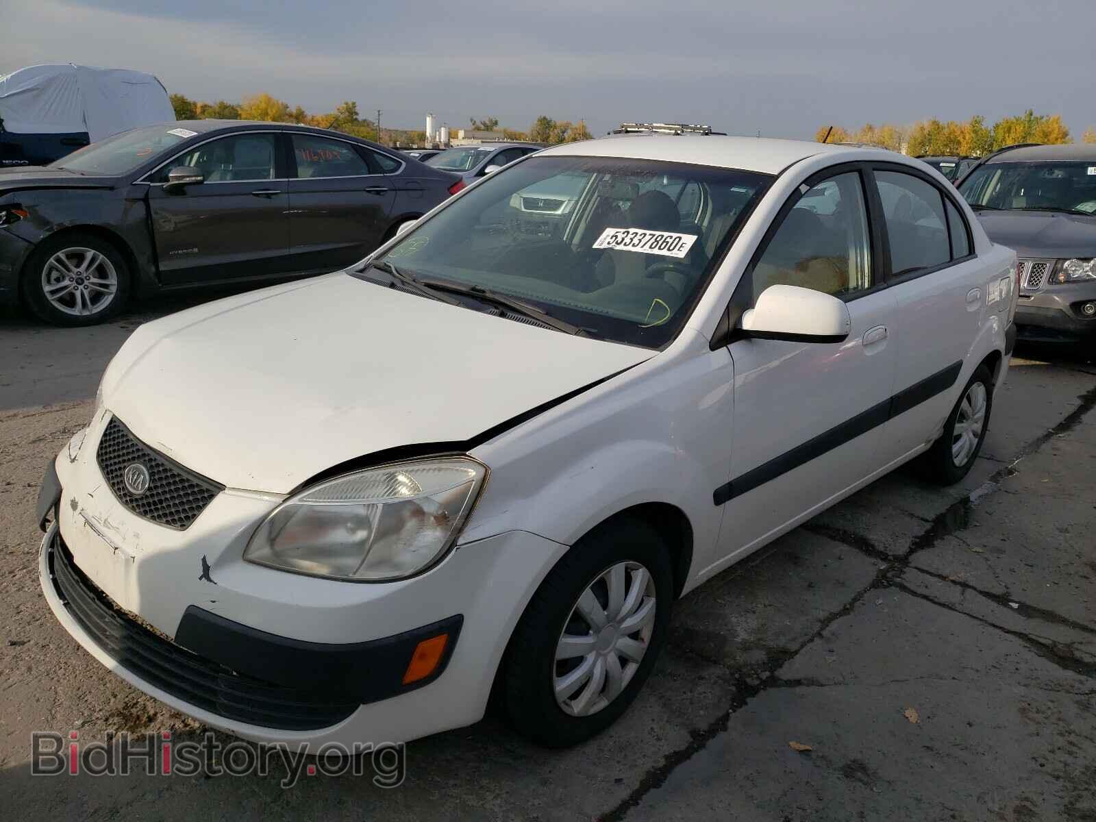 2007 KIA RIO - VIN: KNADE123476237319 - Фото 2