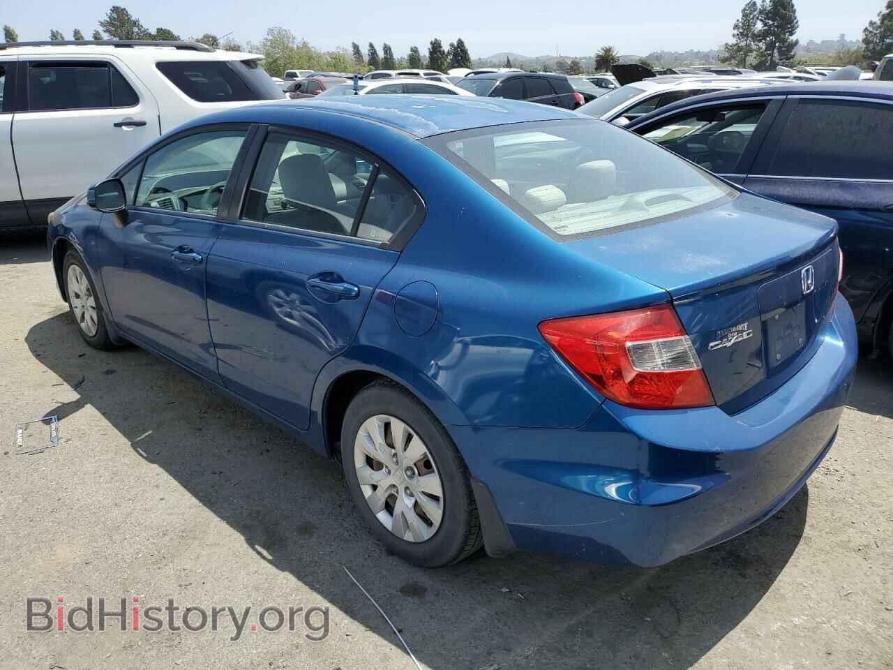 2012 HONDA CIVIC - VIN: 2HGFB2F54CH534509 - Фото 2