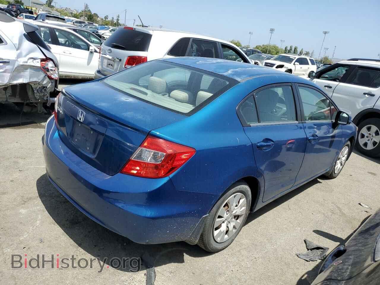 2012 HONDA CIVIC - VIN: 2HGFB2F54CH534509 - Фото 3
