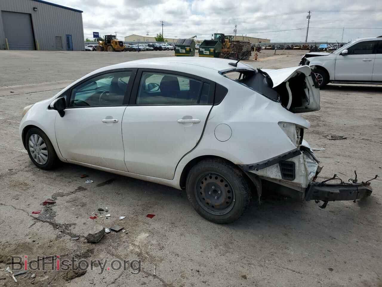 2013 KIA RIO - VIN: KNADM4A38D6297637 - Фото 2