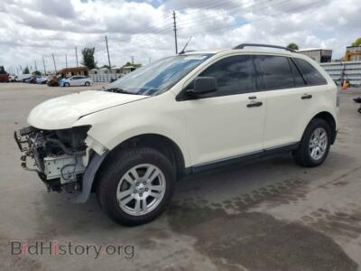 2007 Ford EDGE SE, cream — VIN 2FMDK36C97BB62907, Copart
