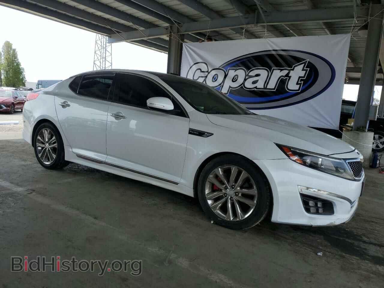 2015 KIA OPTIMA - VIN: 5XXGR4A60FG393083 - Фото 4