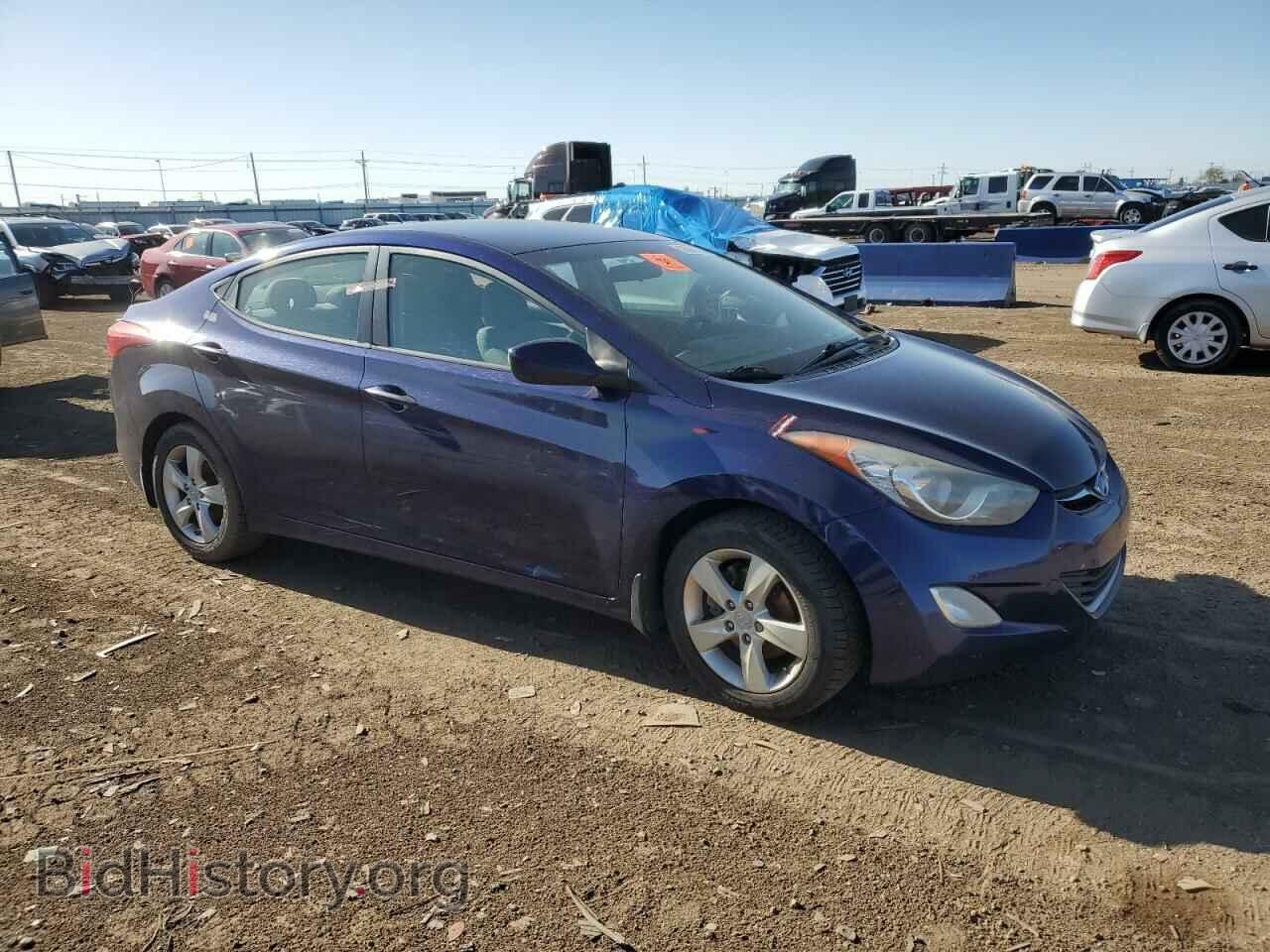 2012 HYUNDAI ELANTRA - VIN: 5NPDH4AEXCH096853 - Фото 4