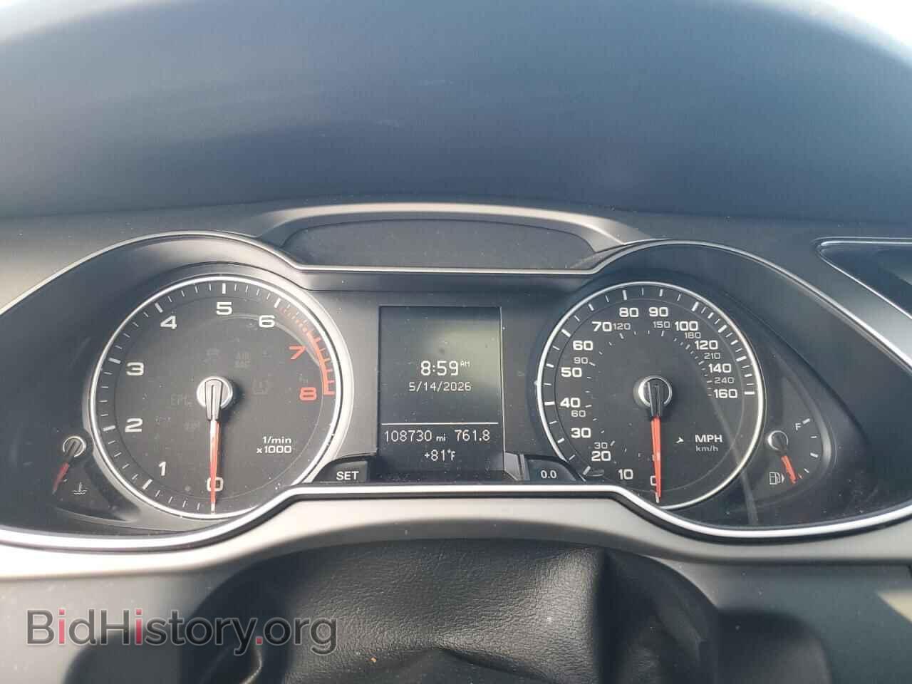 2013 AUDI A4 - VIN: WAUBFAFL5DN011936 - Фото 9