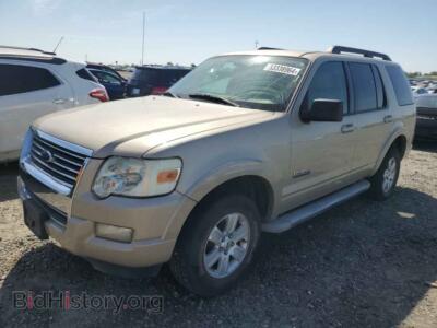 2007 Ford EXPLORER XLT, бежевый — VIN 1FMEU73E07UA95913, Copart