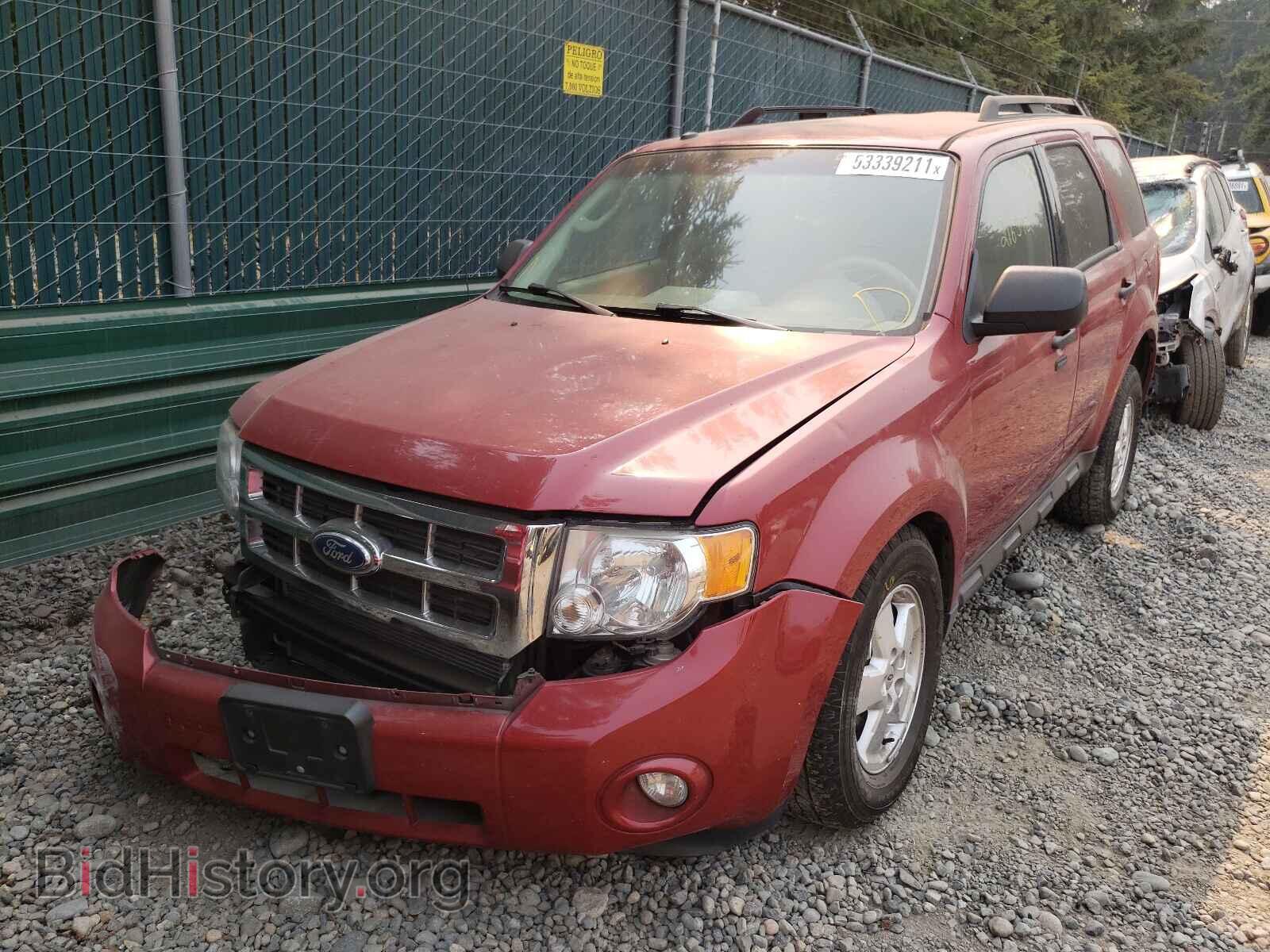 2011 FORD ESCAPE - VIN: 1FMCU9DG2BKA51063 - Фото 2