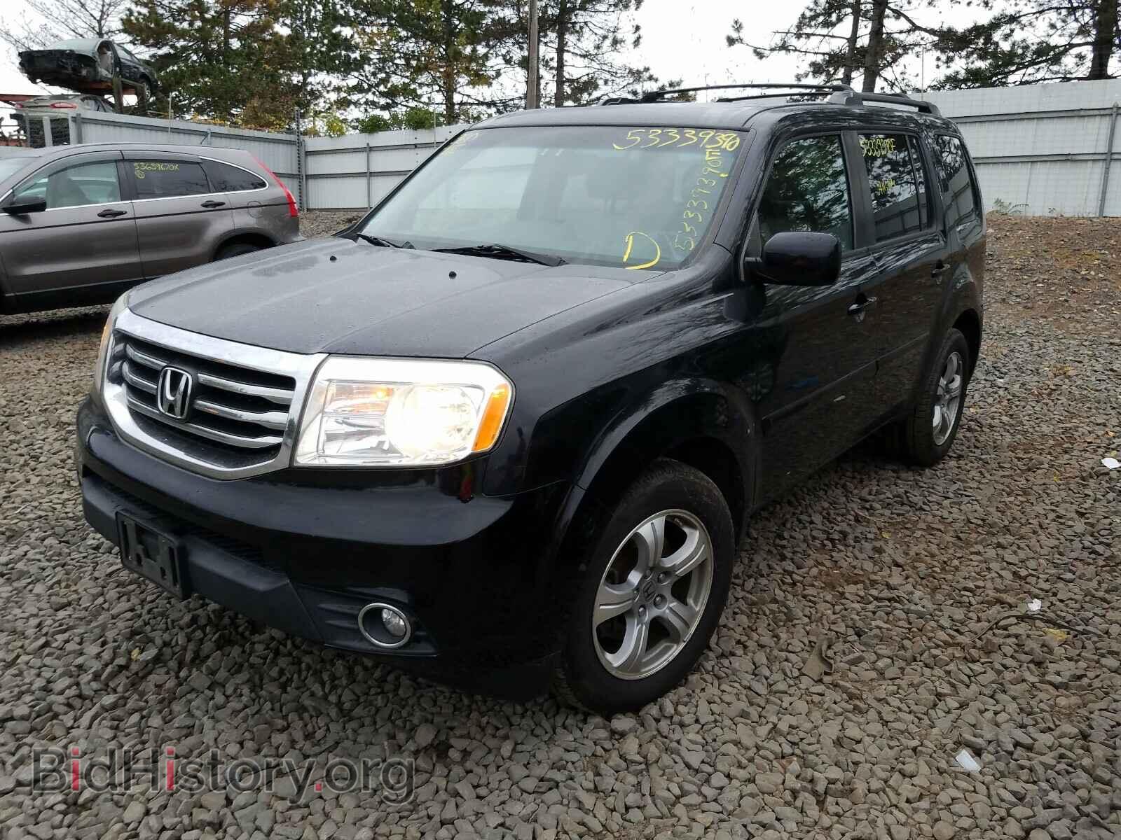 2012 HONDA PILOT - VIN: 5FNYF4H63CB054321 - Фото 2