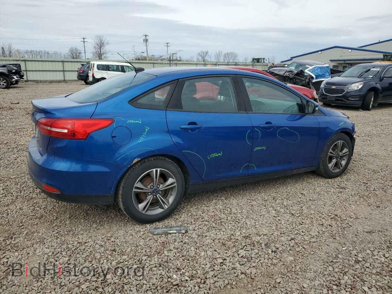 2018 FORD FOCUS - VIN: 1FADP3F29JL274455 - Фото 3