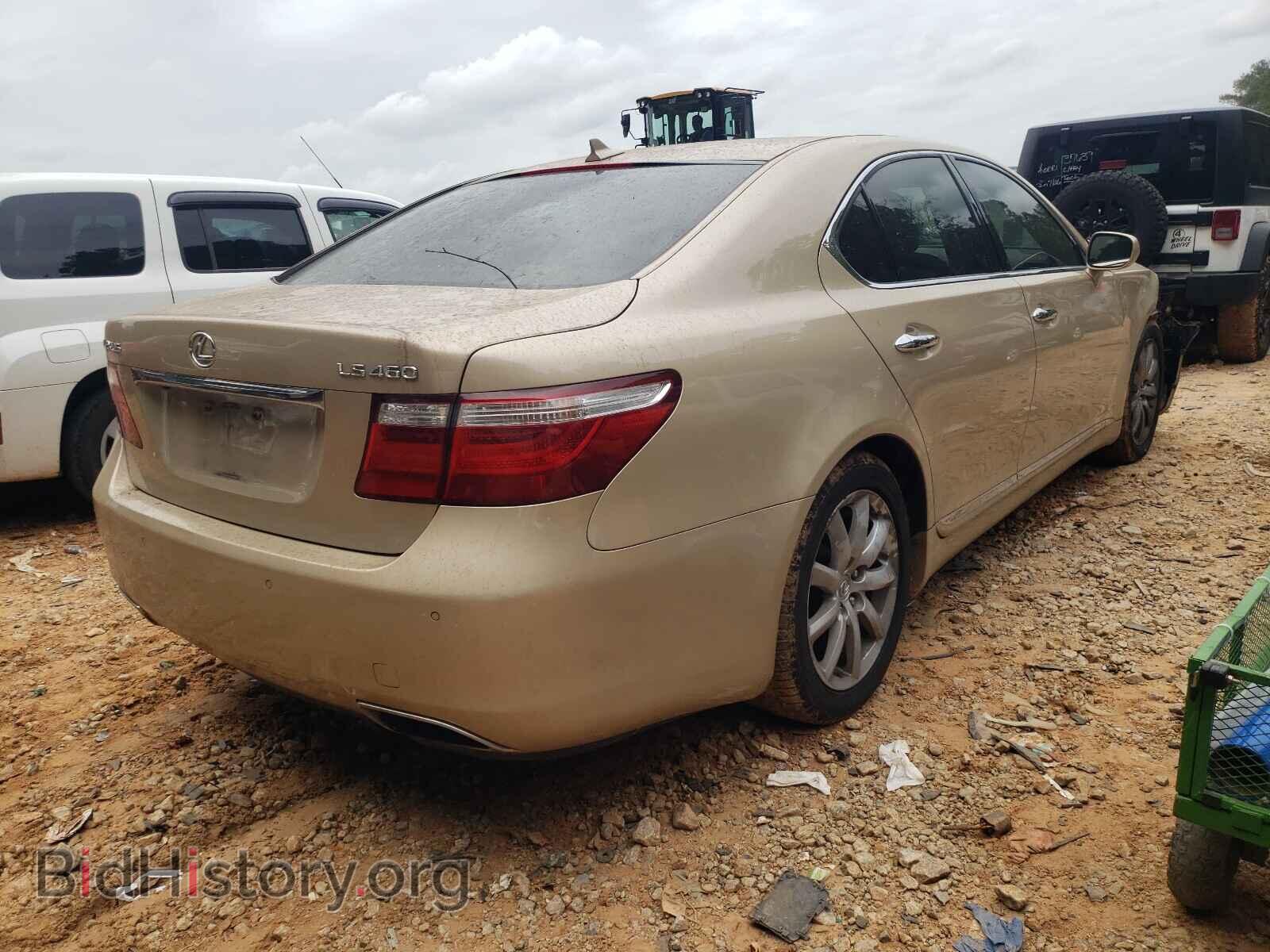 2007 LEXUS LS460 - VIN: JTHBL46F775017635 - Photo 4