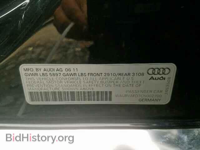 2012 AUDI A8 - VIN: WAURVAFD7CN002700 - Фото 10
