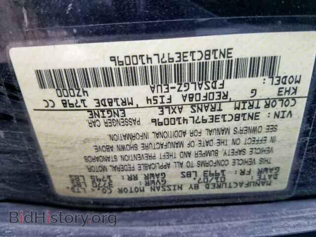 2007 NISSAN VERSA - VIN: 3N1BC13E97L410096 - Фото 10