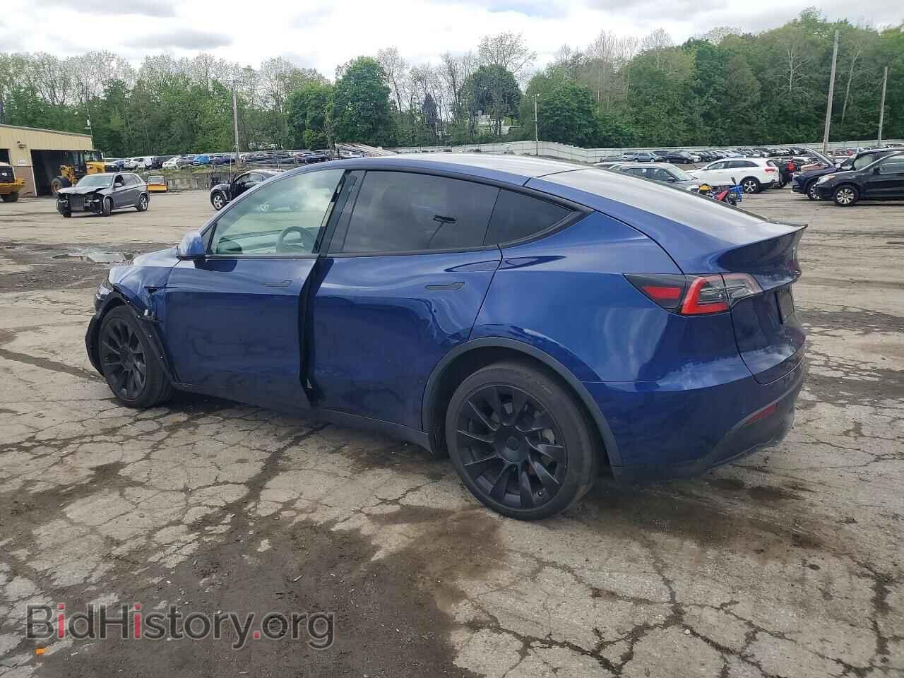 2021 TESLA MODEL Y - VIN: 5YJYGDEE4MF079643 - Фото 2