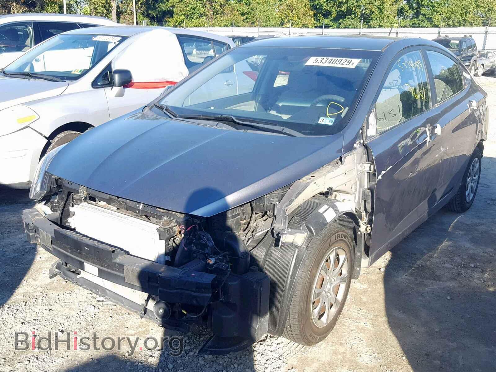 2014 HYUNDAI ACCENT - VIN: KMHCT4AE4EU659765 - Фото 2