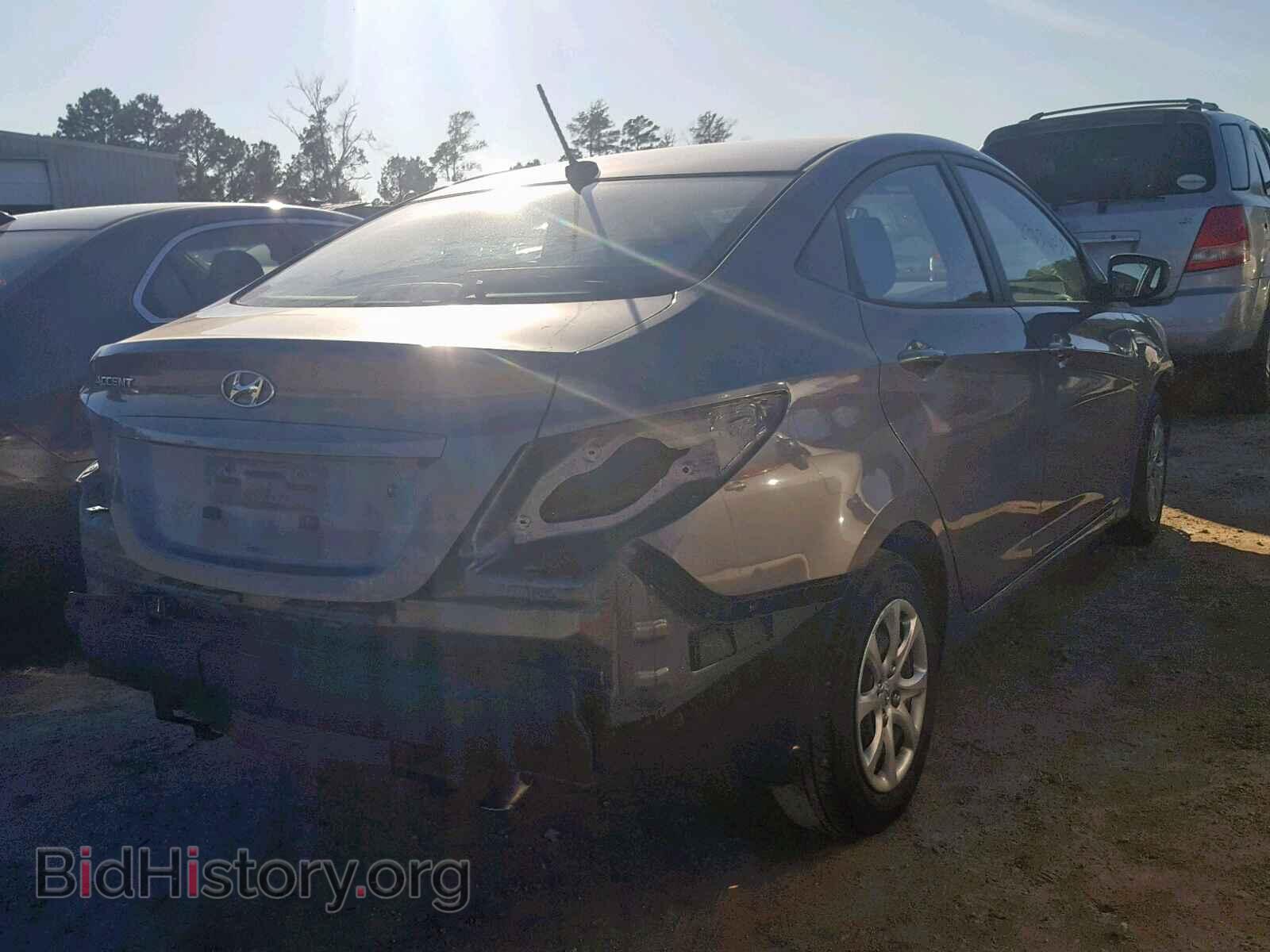 2014 HYUNDAI ACCENT - VIN: KMHCT4AE4EU659765 - Фото 4