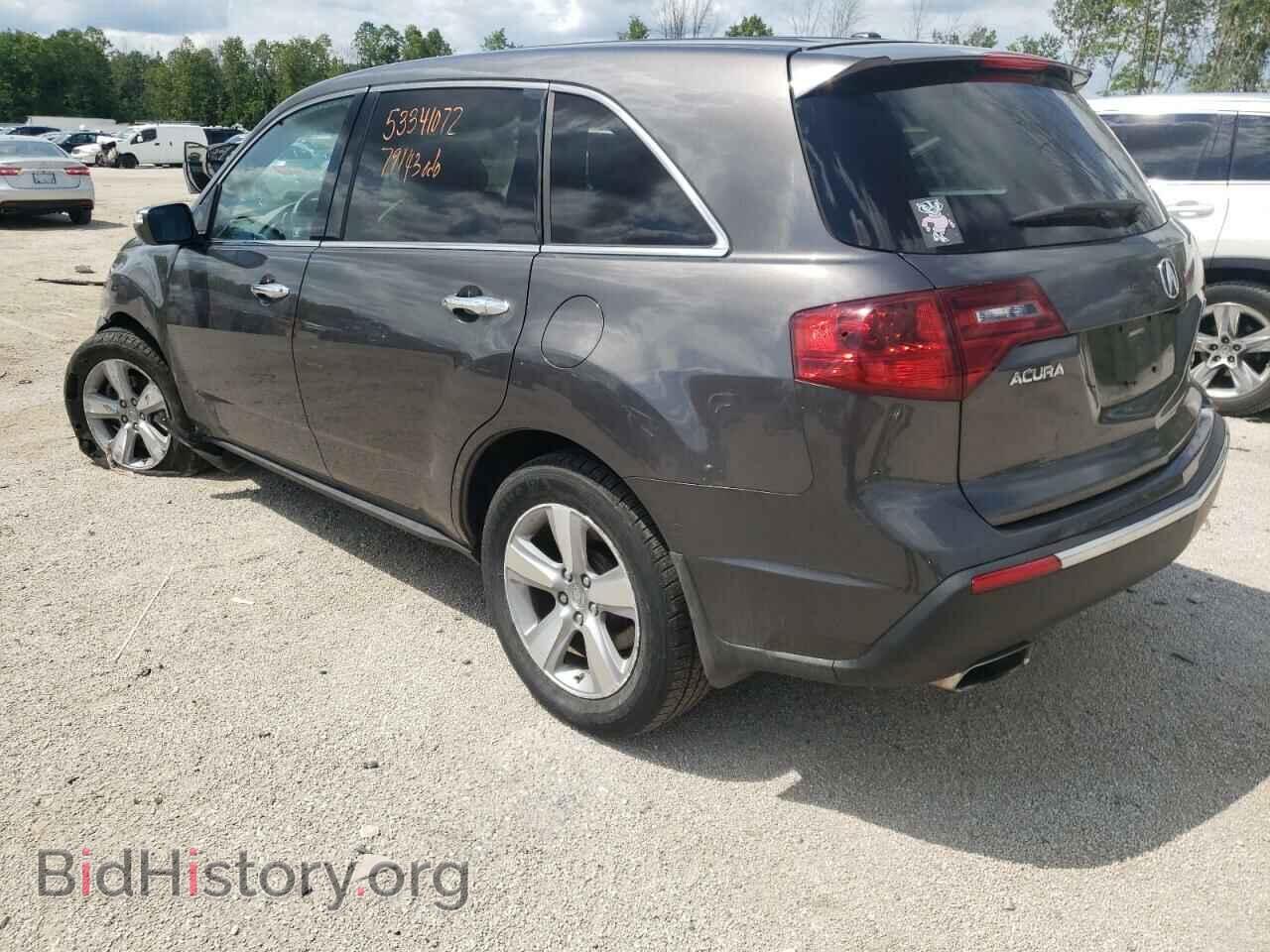 2012 ACURA MDX - VIN: 2HNYD2H21CH537608 - Фото 3