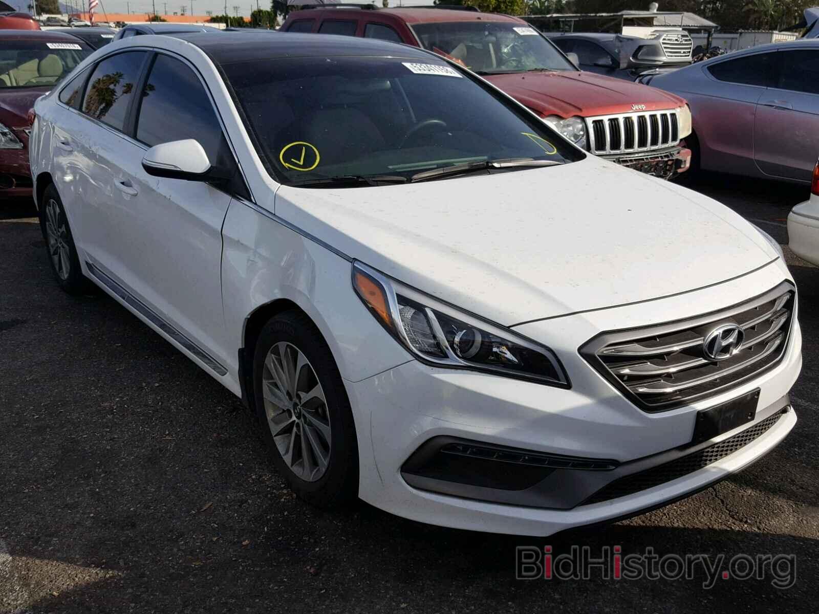 Фотография 5NPE34AF4HH485183 - HYUNDAI SONATA 2017