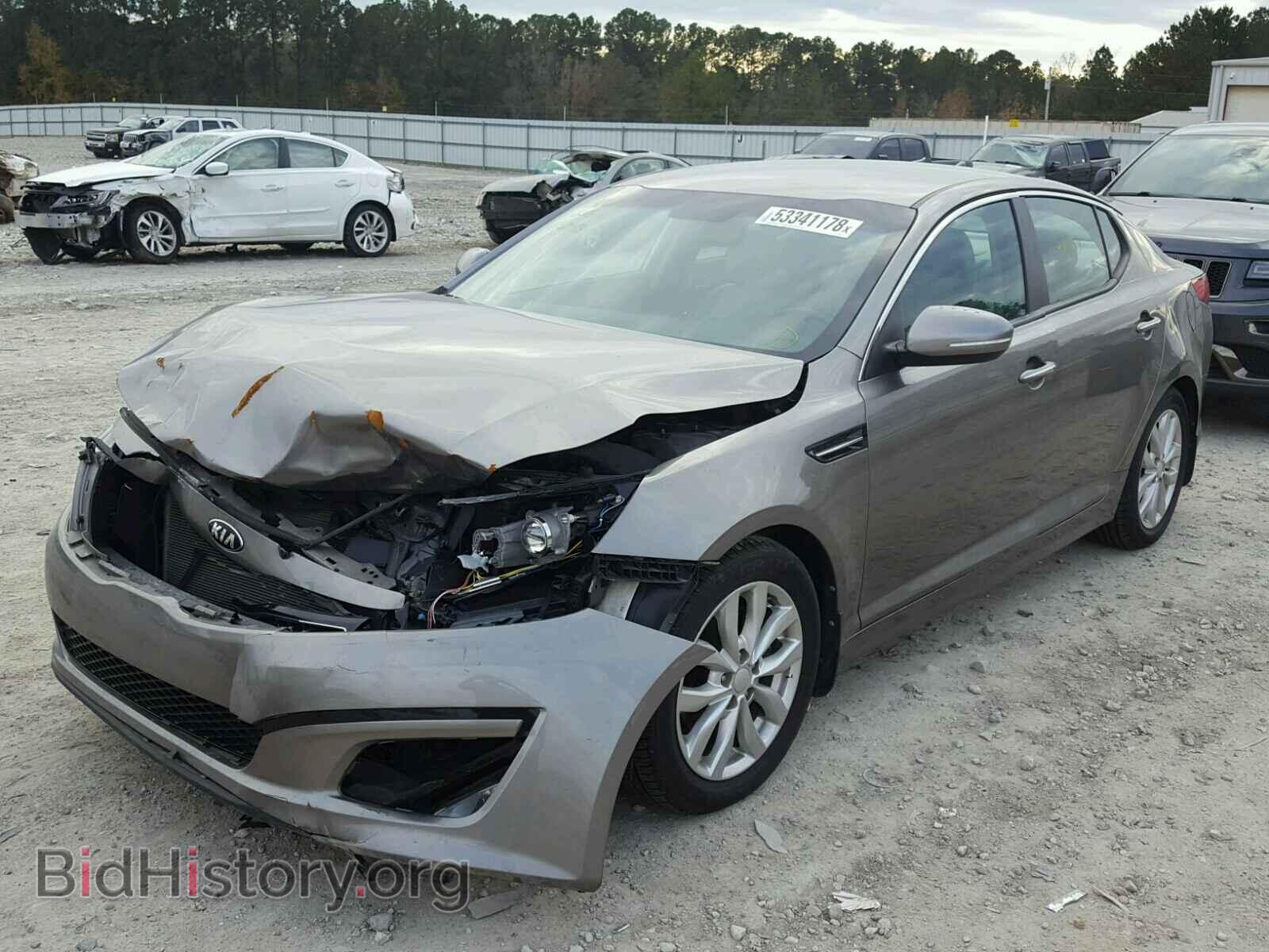 2014 KIA OPTIMA - VIN: 5XXGN4A73EG268520 - Фото 2