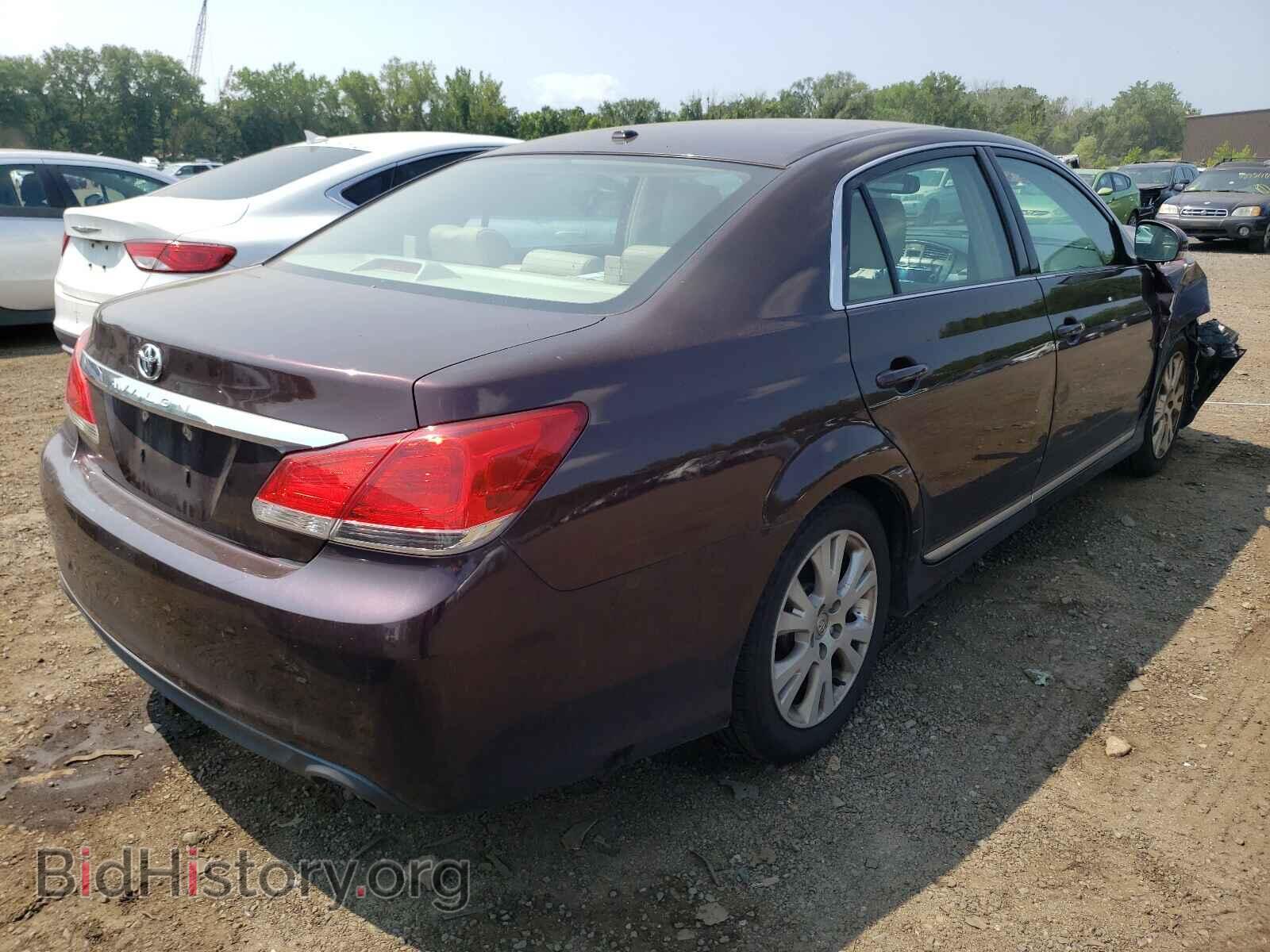 2011 TOYOTA AVALON - VIN: 4T1BK3DB2BU428143 - Фото 4