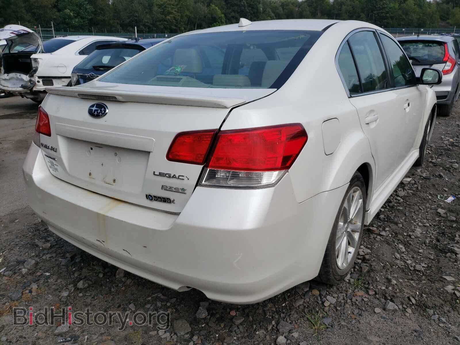 2013 SUBARU LEGACY - VIN: 4S3BMBK63D3011928 - Фото 4