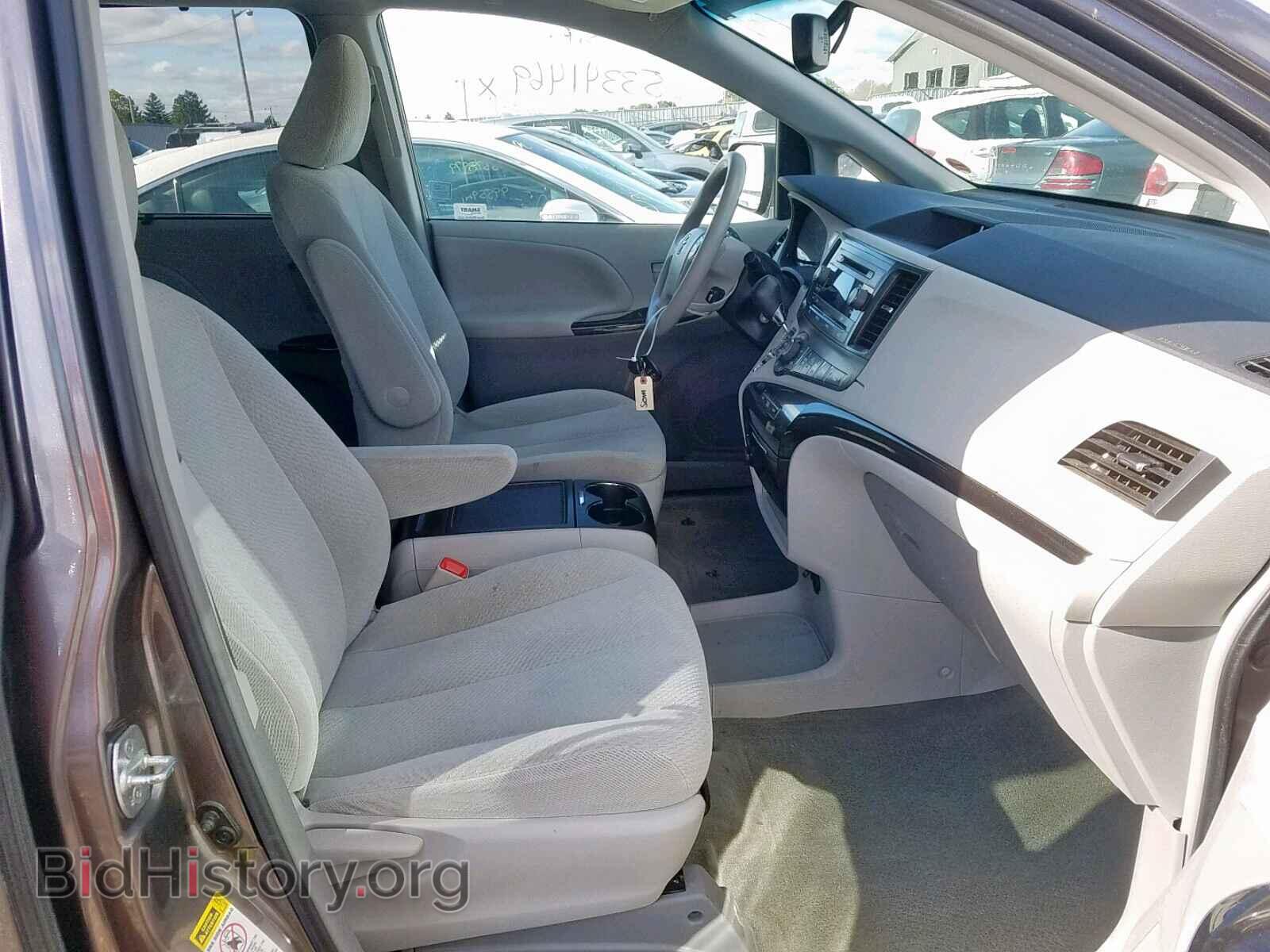 2013 TOYOTA SIENNA LE - VIN: 5TDKK3DC8DS347975 - Фото 5