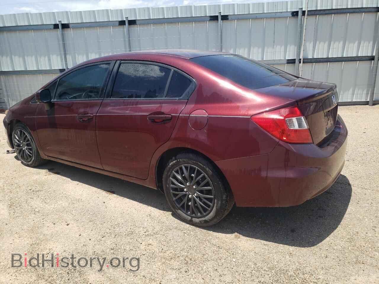 2012 HONDA CIVIC - VIN: 2HGFB2F58CH539096 - Фото 2