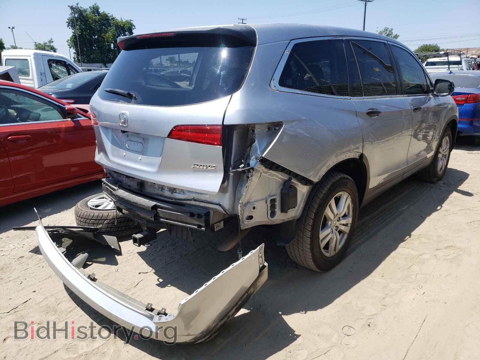 2017 HONDA PILOT - VIN: 5FNYF6H13HB070025 - Фото 4