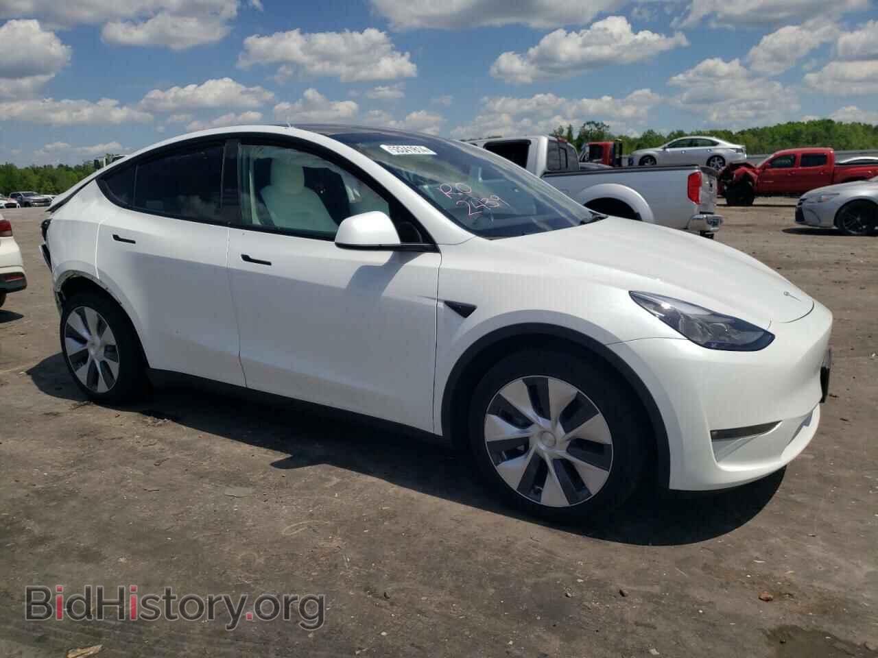 2023 TESLA MODEL Y - VIN: 7SAYGAEEXPF662420 - Фото 4