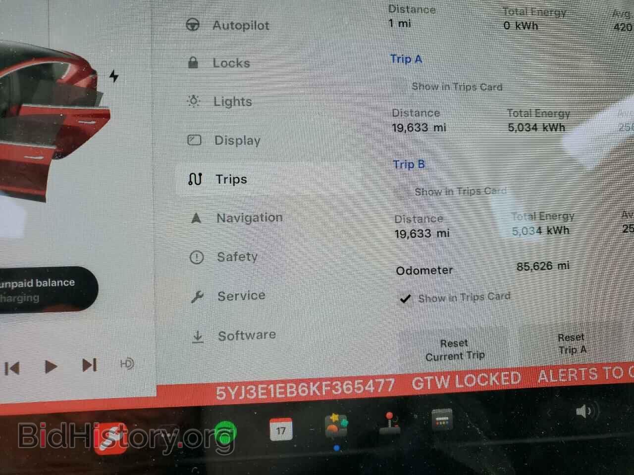2019 TESLA MODEL 3 - VIN: 5YJ3E1EB6KF365477 - Photo 9
